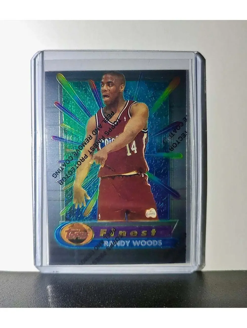 Randy Woods 1994-95 Topps Finest #241 Basketball Card